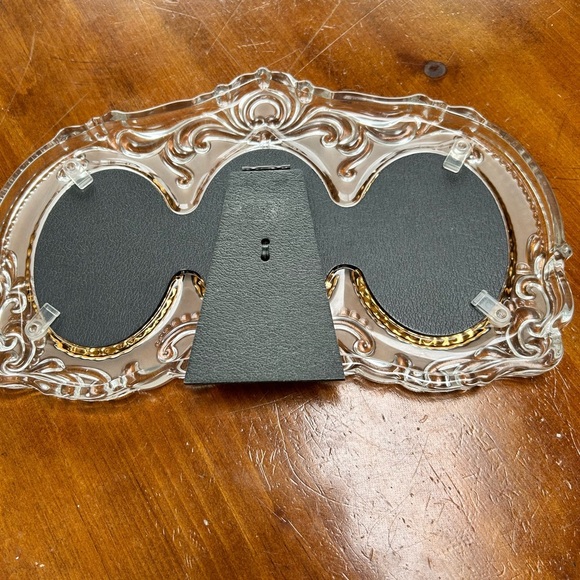 Mikasa Princess Triple Oval Crystal Photo frame - new or like new- - Picture 3 of 9